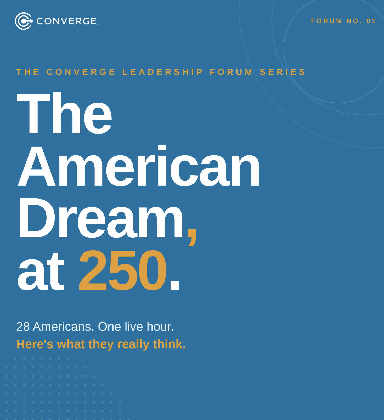 The American Dream, at 250. report cover
